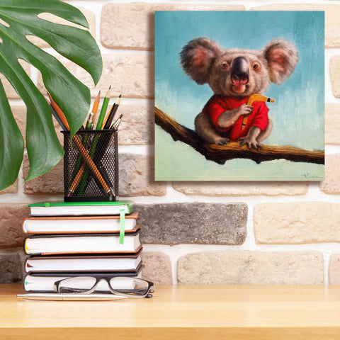 Image of 'Outback Fun II' by Lucia Heffernan, Canvas Wall Art,12x12