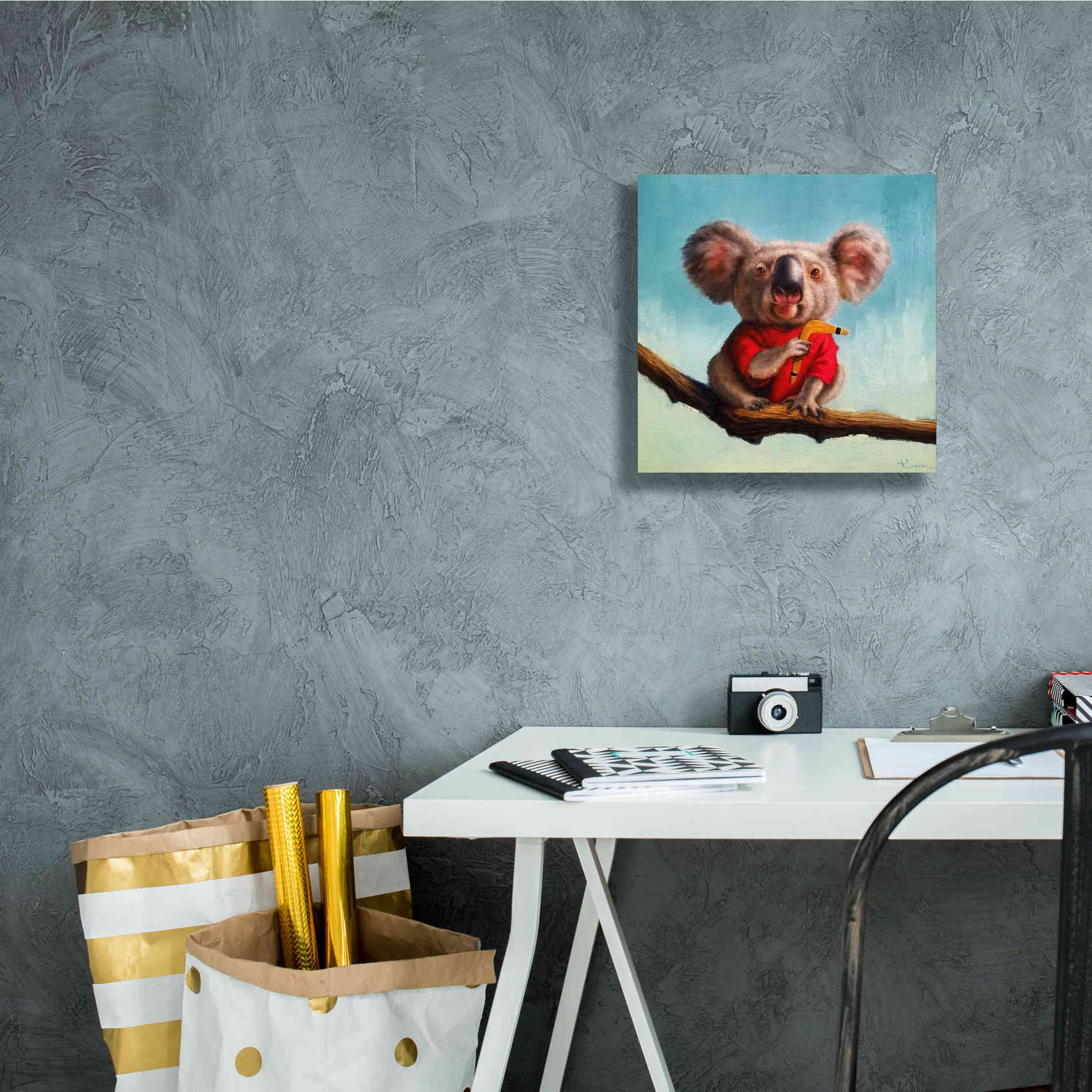 'Outback Fun II' by Lucia Heffernan, Canvas Wall Art,12x12