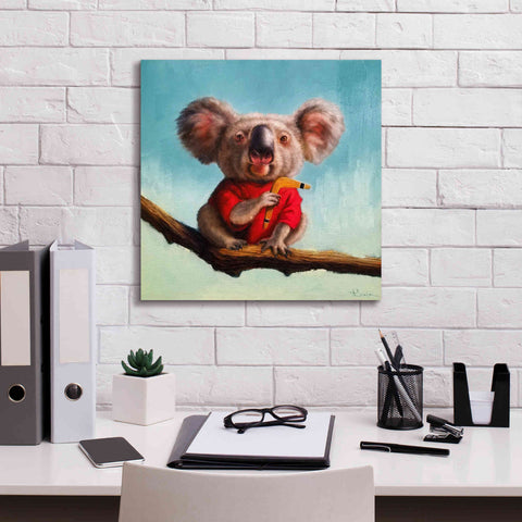 Image of 'Outback Fun II' by Lucia Heffernan, Canvas Wall Art,18x18