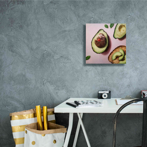 Image of 'Avocado Toast' by Lucia Heffernan, Canvas Wall Art,12x12