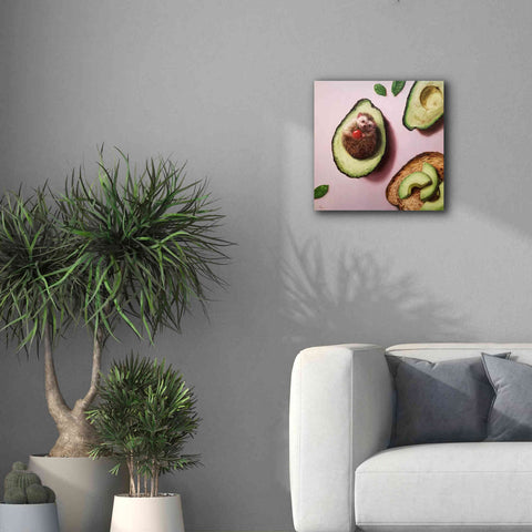 Image of 'Avocado Toast' by Lucia Heffernan, Canvas Wall Art,18x18