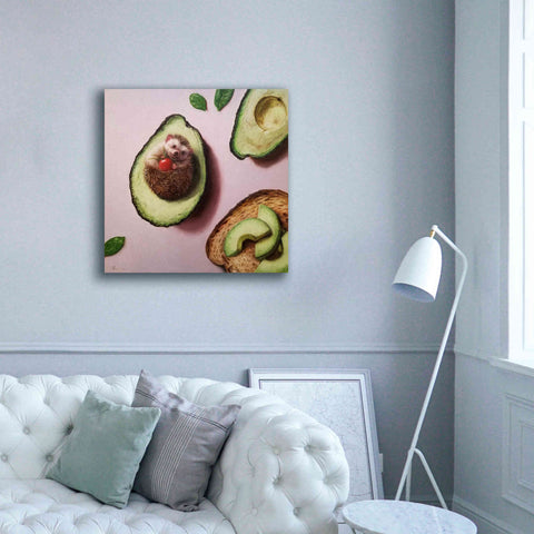 Image of 'Avocado Toast' by Lucia Heffernan, Canvas Wall Art,37x37