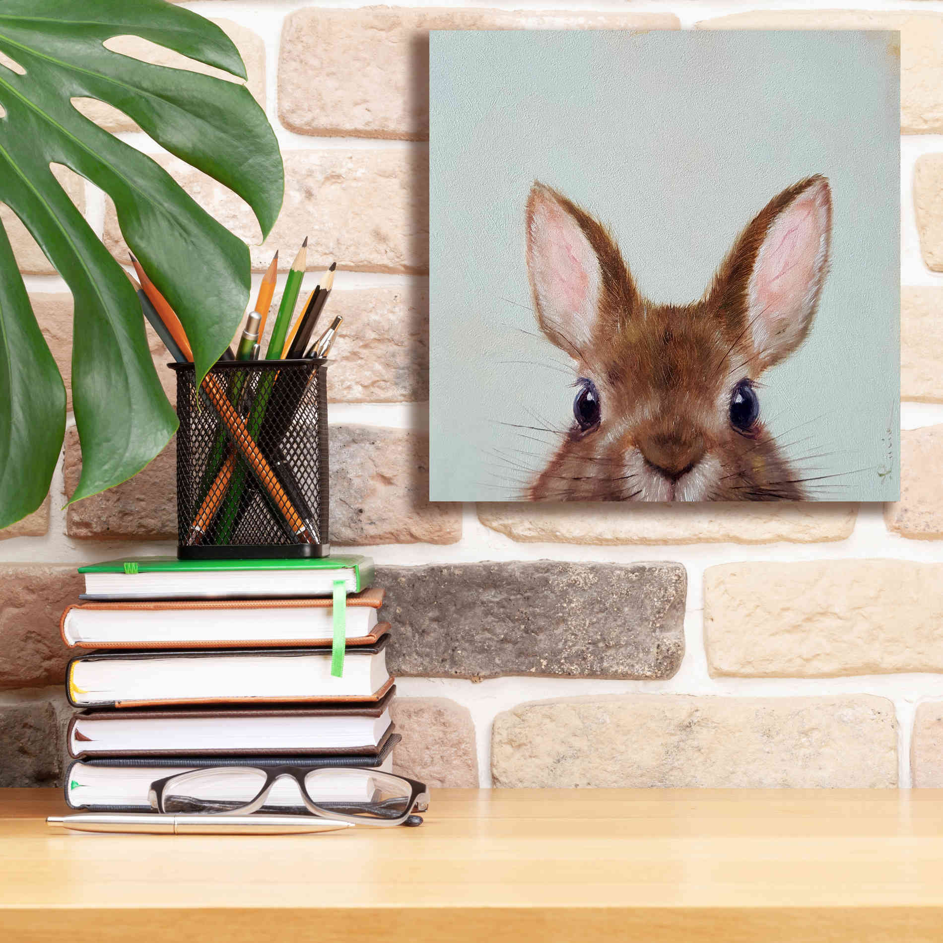 'Peek a Boo' by Lucia Heffernan, Canvas Wall Art,12x12