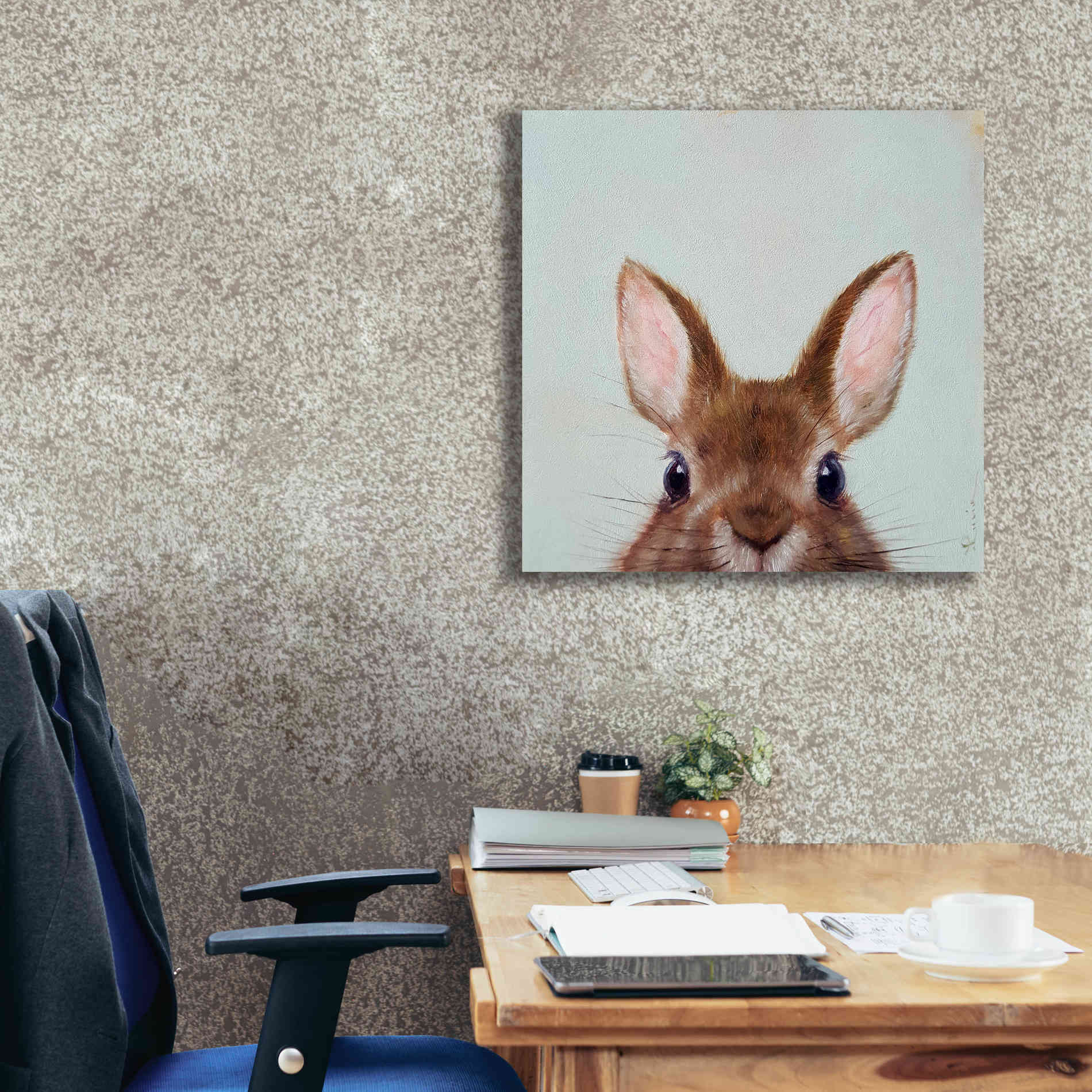 'Peek a Boo' by Lucia Heffernan, Canvas Wall Art,26x26