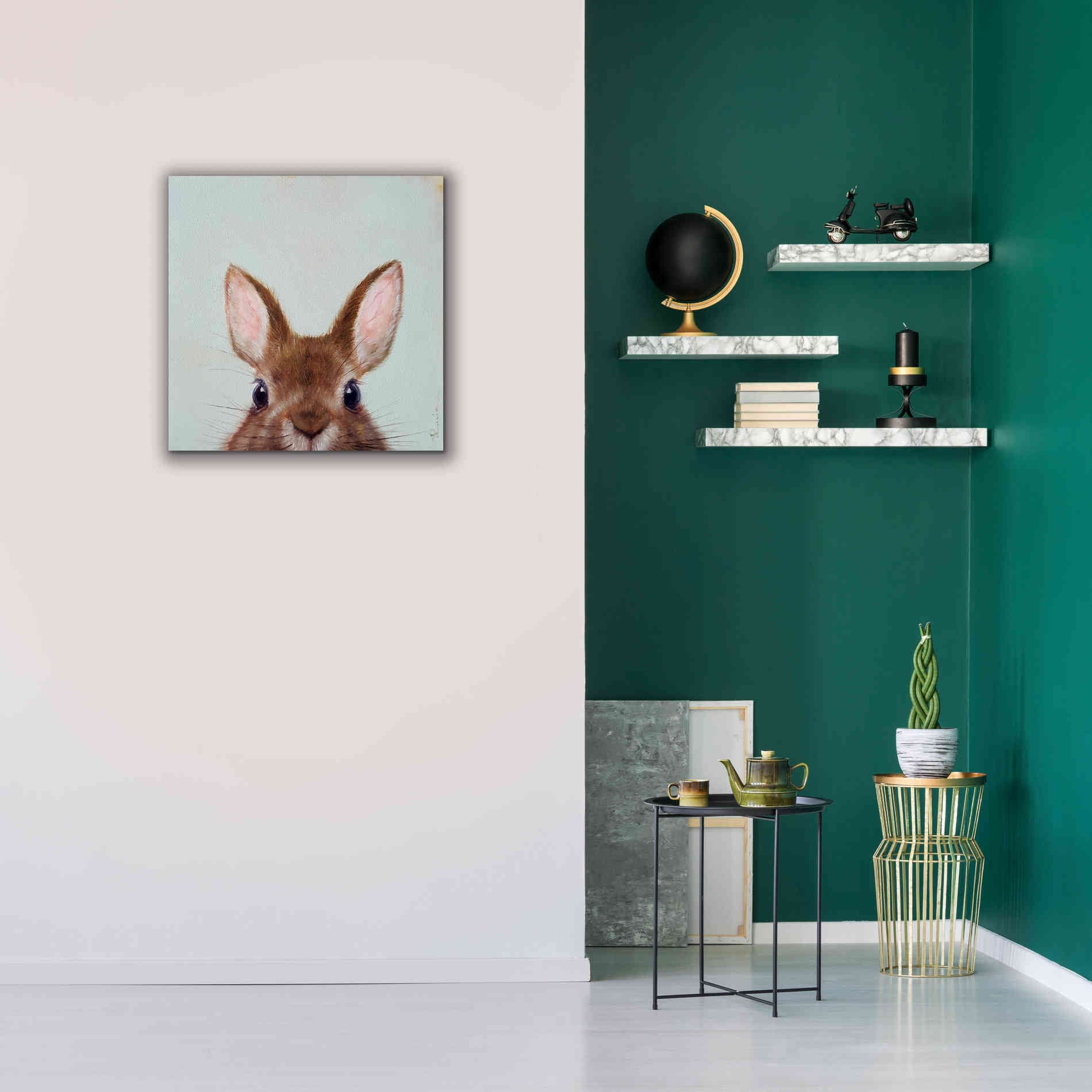 'Peek a Boo' by Lucia Heffernan, Canvas Wall Art,26x26