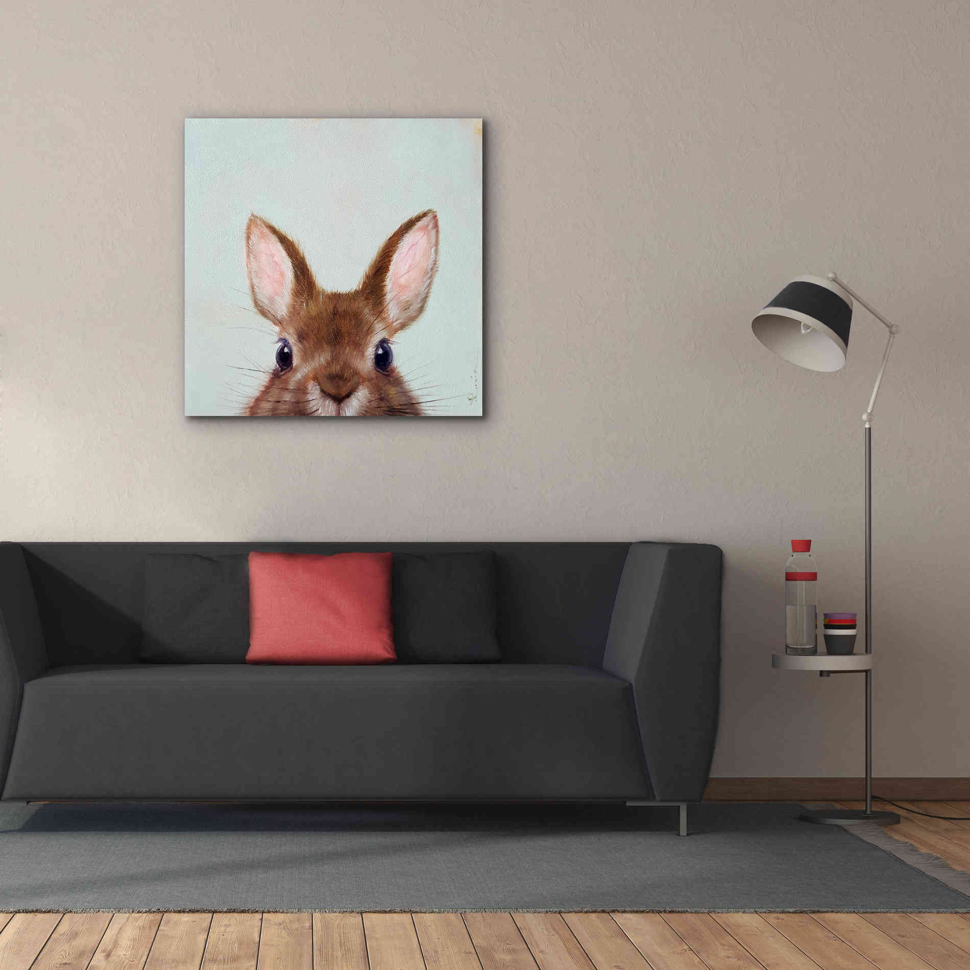 'Peek a Boo' by Lucia Heffernan, Canvas Wall Art,37x37