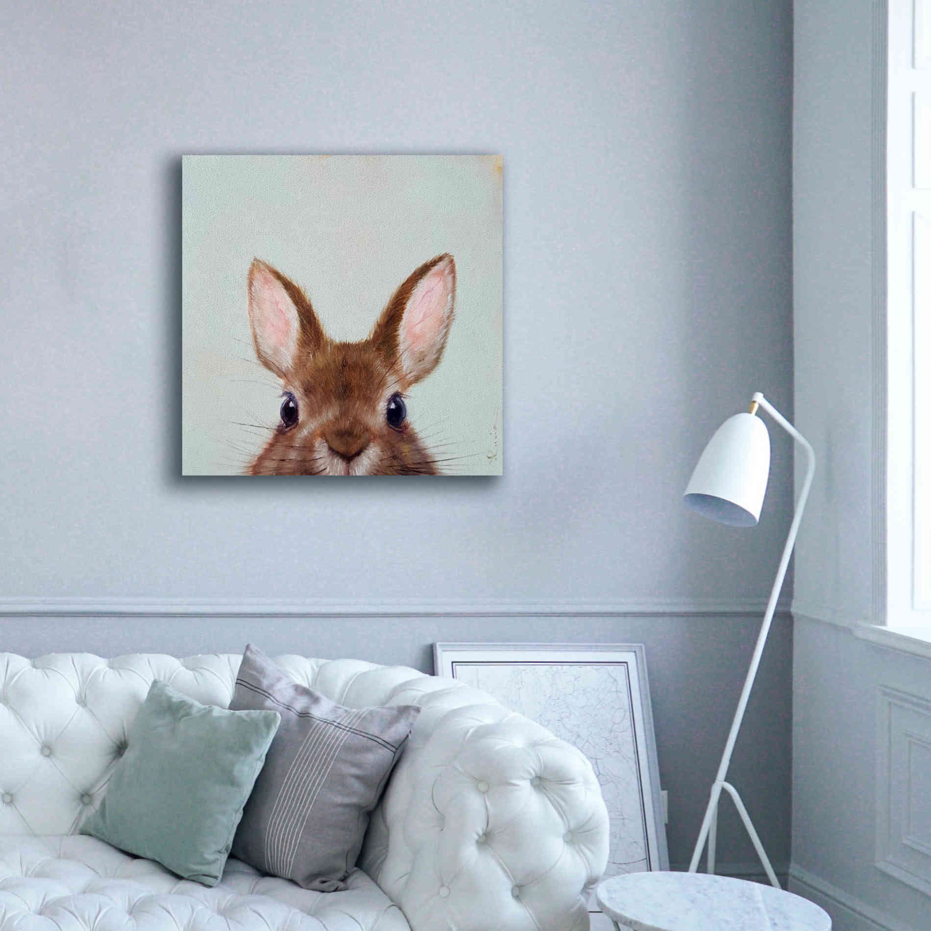 'Peek a Boo' by Lucia Heffernan, Canvas Wall Art,37x37