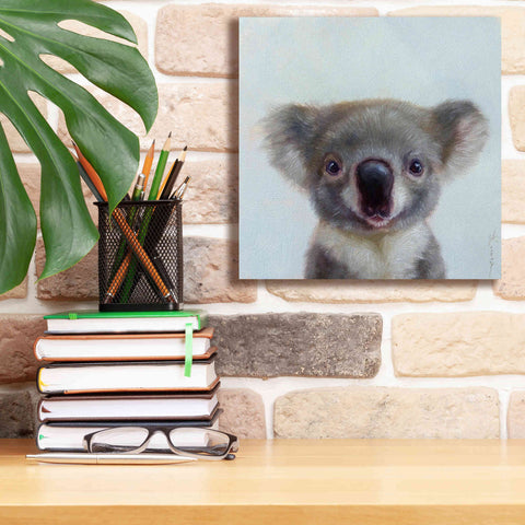 Image of 'Lil Koala' by Lucia Heffernan, Canvas Wall Art,12x12