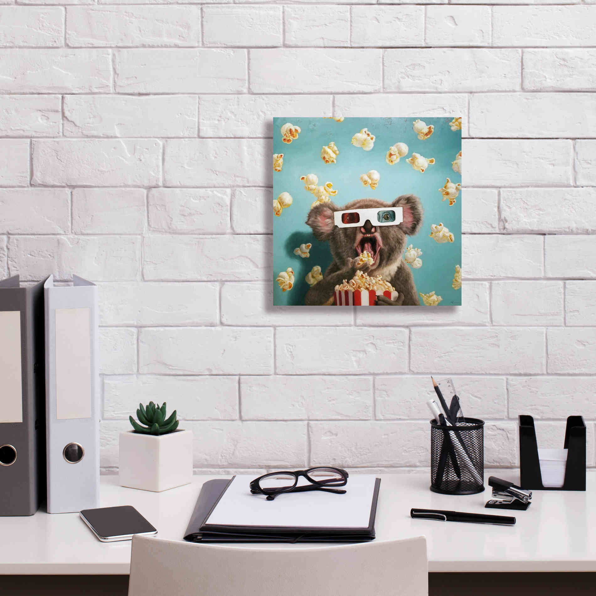 '3D Movie' by Lucia Heffernan, Canvas Wall Art,12x12
