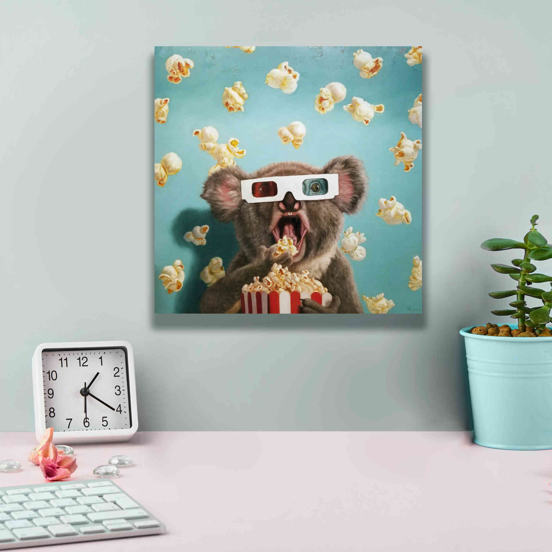 '3D Movie' by Lucia Heffernan, Canvas Wall Art,12x12