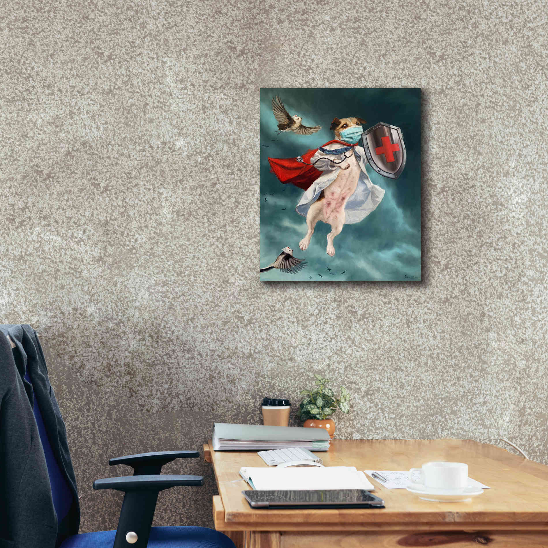 'We Are In This Together' by Lucia Heffernan, Canvas Wall Art,20x24