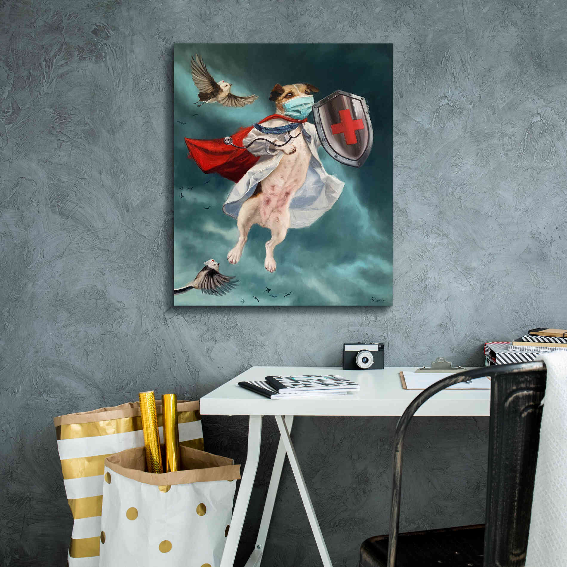 'We Are In This Together' by Lucia Heffernan, Canvas Wall Art,20x24