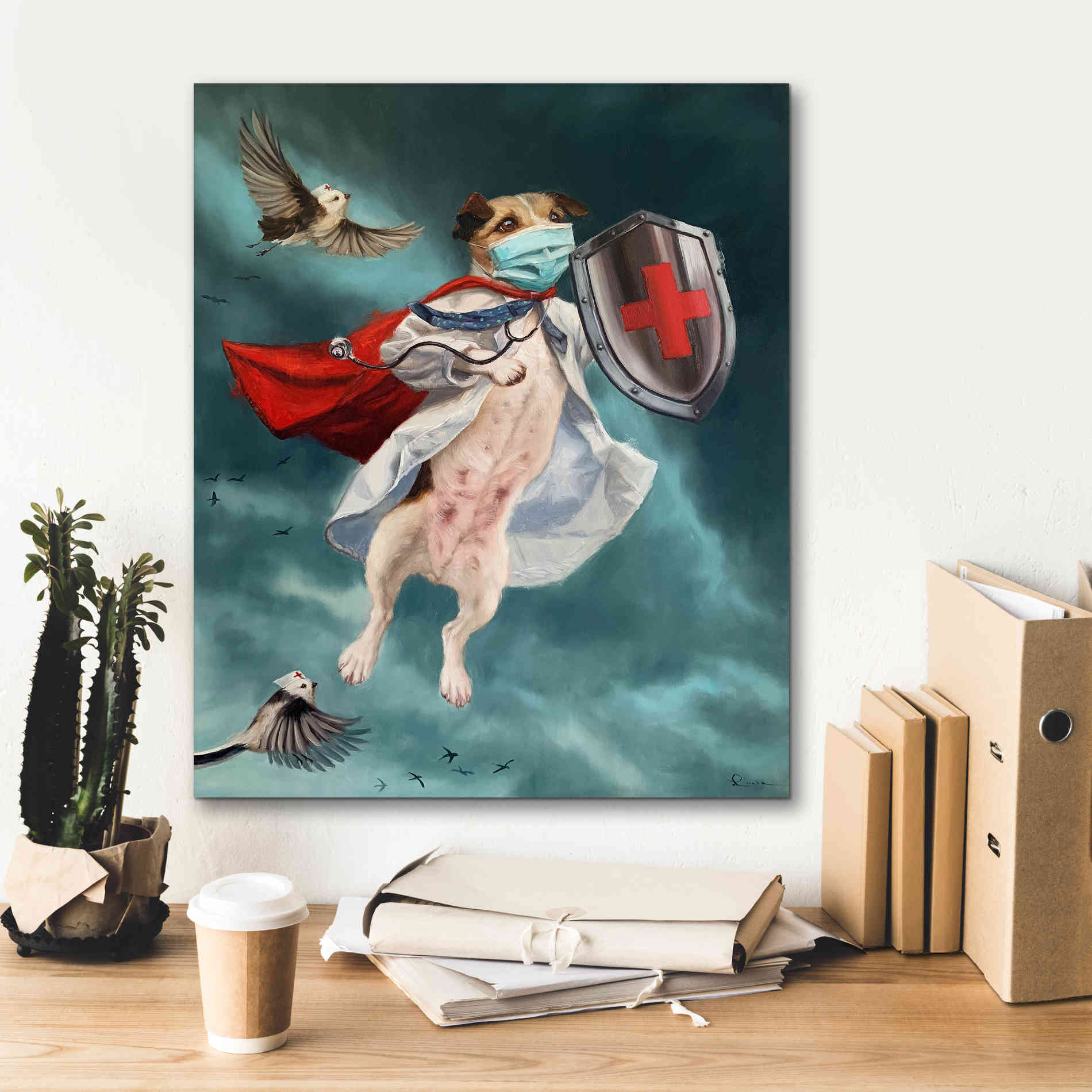 'We Are In This Together' by Lucia Heffernan, Canvas Wall Art,20x24