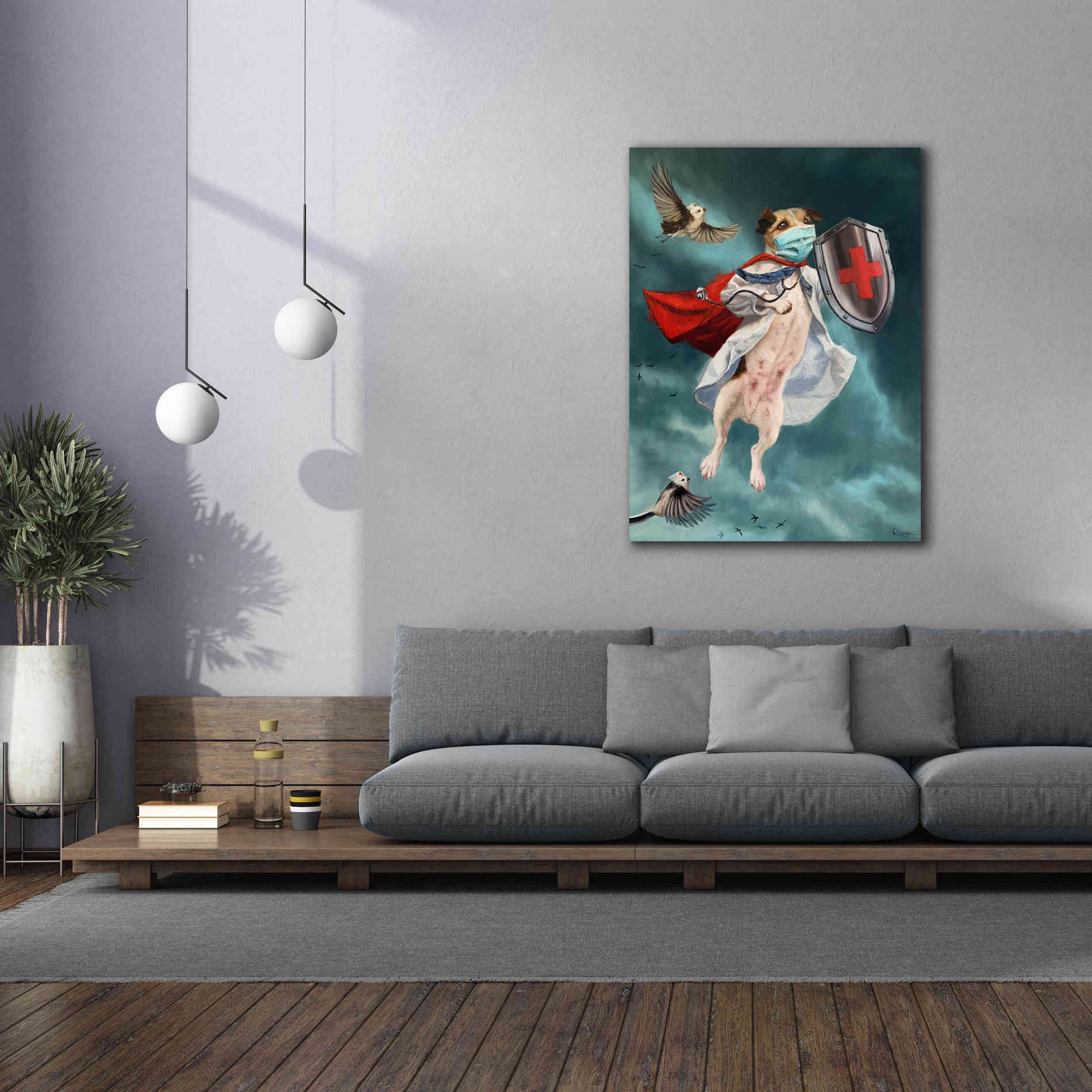 'We Are In This Together' by Lucia Heffernan, Canvas Wall Art,40x54