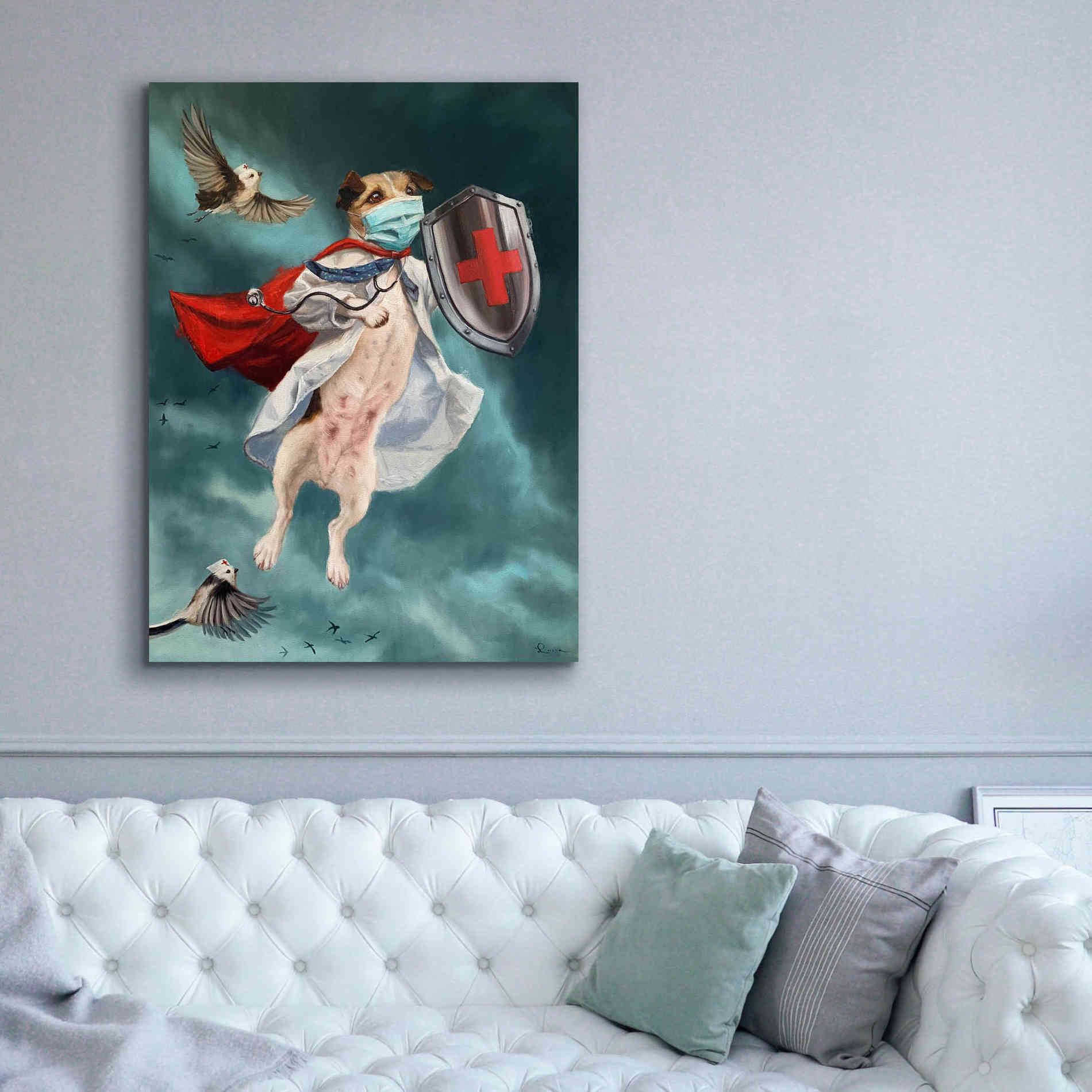 'We Are In This Together' by Lucia Heffernan, Canvas Wall Art,40x54