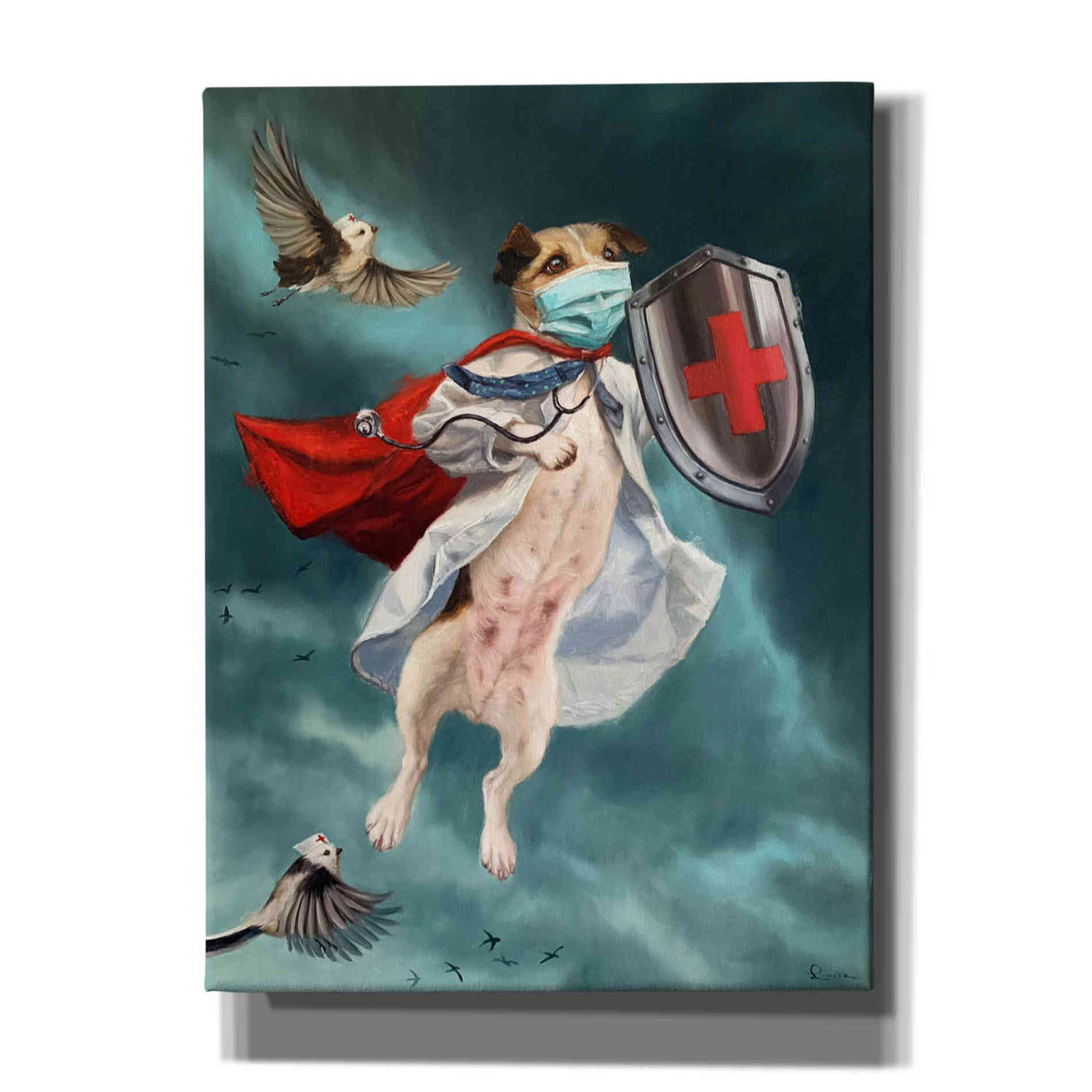 'We Are In This Together' by Lucia Heffernan, Canvas Wall Art