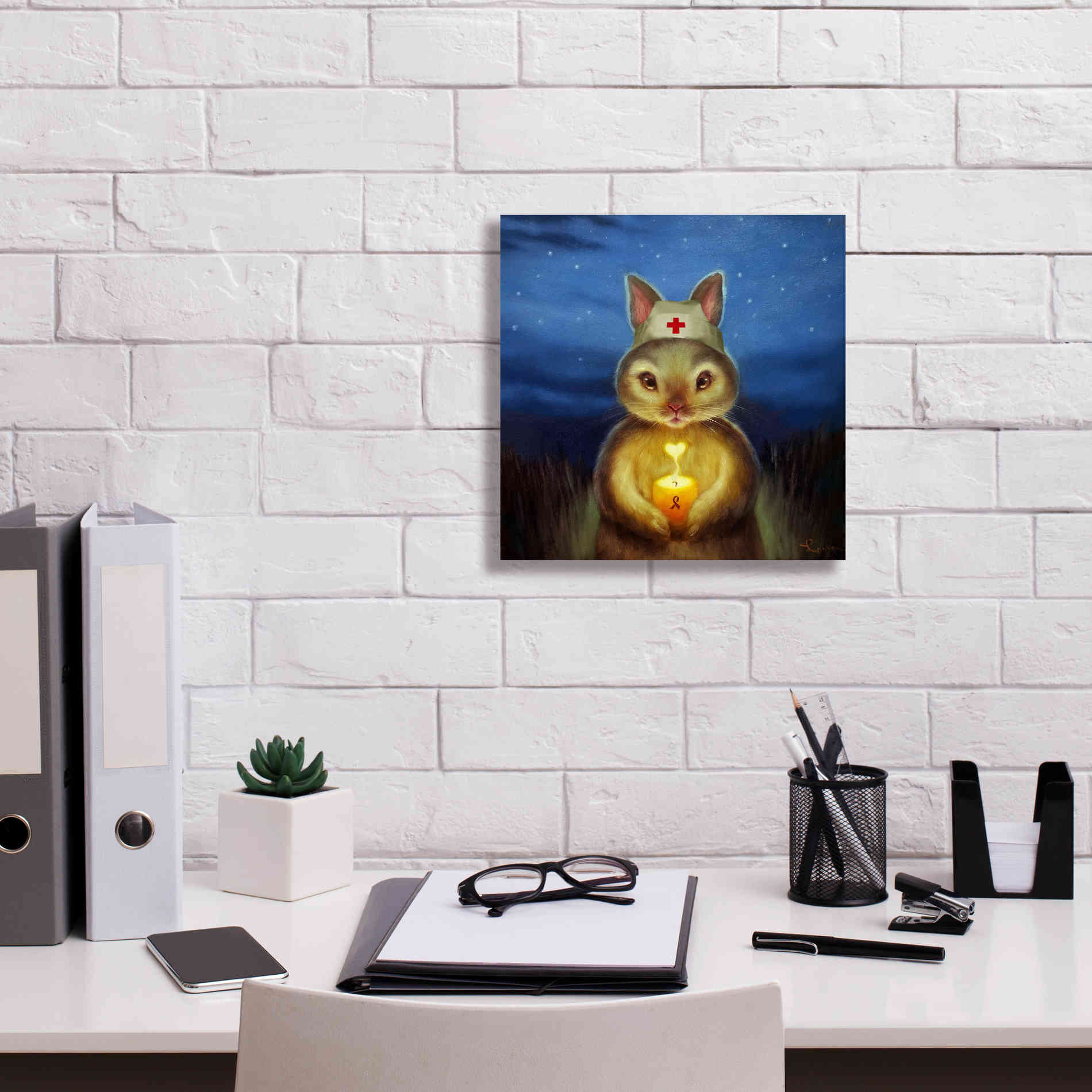 'Hope' by Lucia Heffernan, Canvas Wall Art,12x12