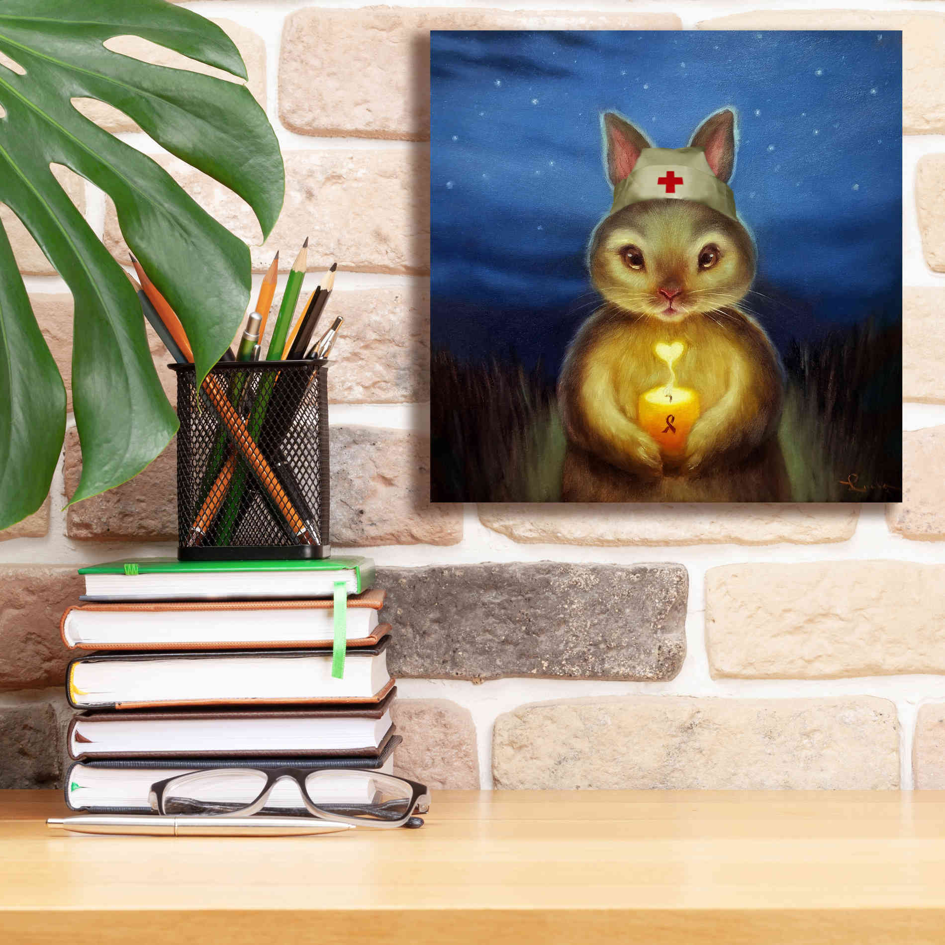 'Hope' by Lucia Heffernan, Canvas Wall Art,12x12