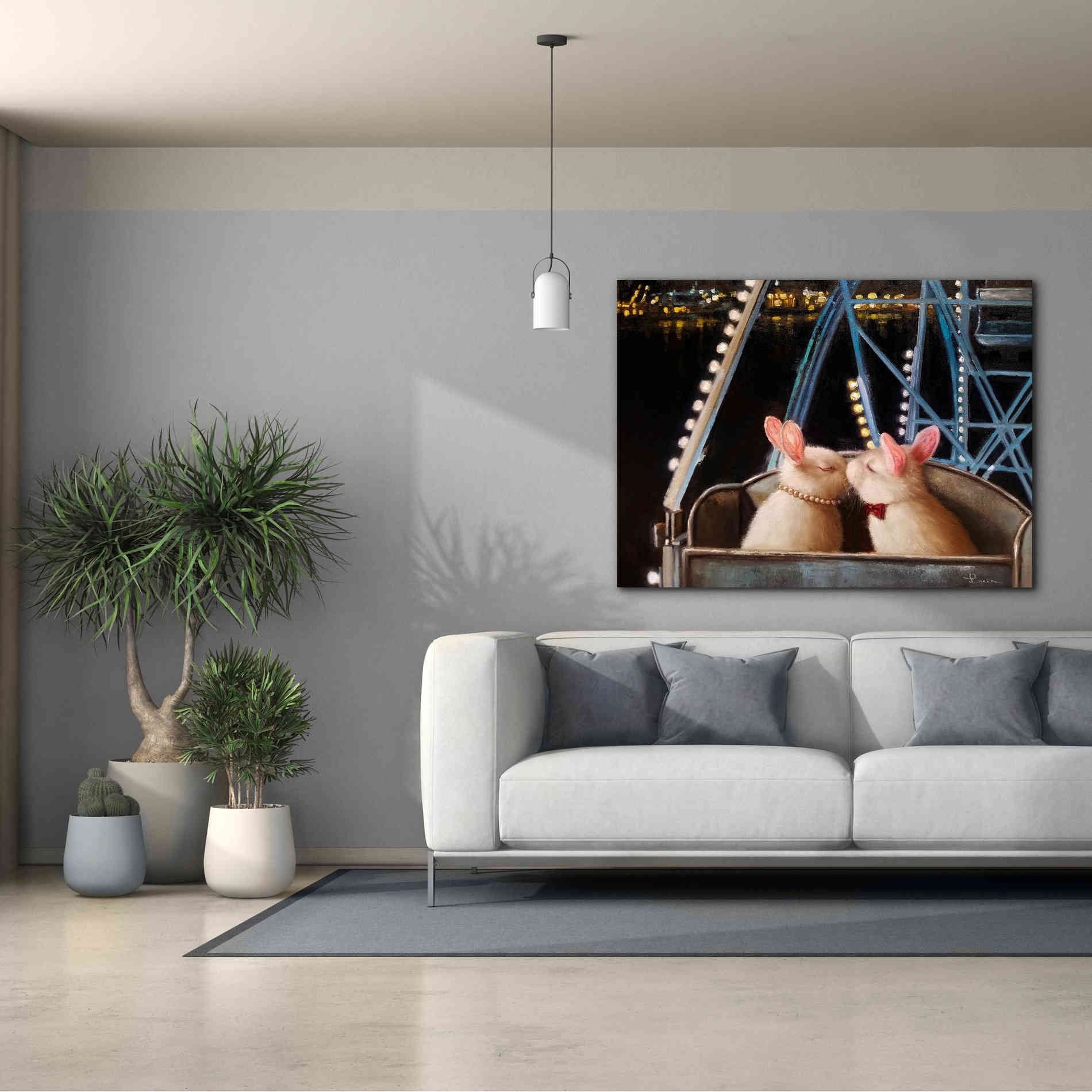 'First Kiss' by Lucia Heffernan, Canvas Wall Art,54x40