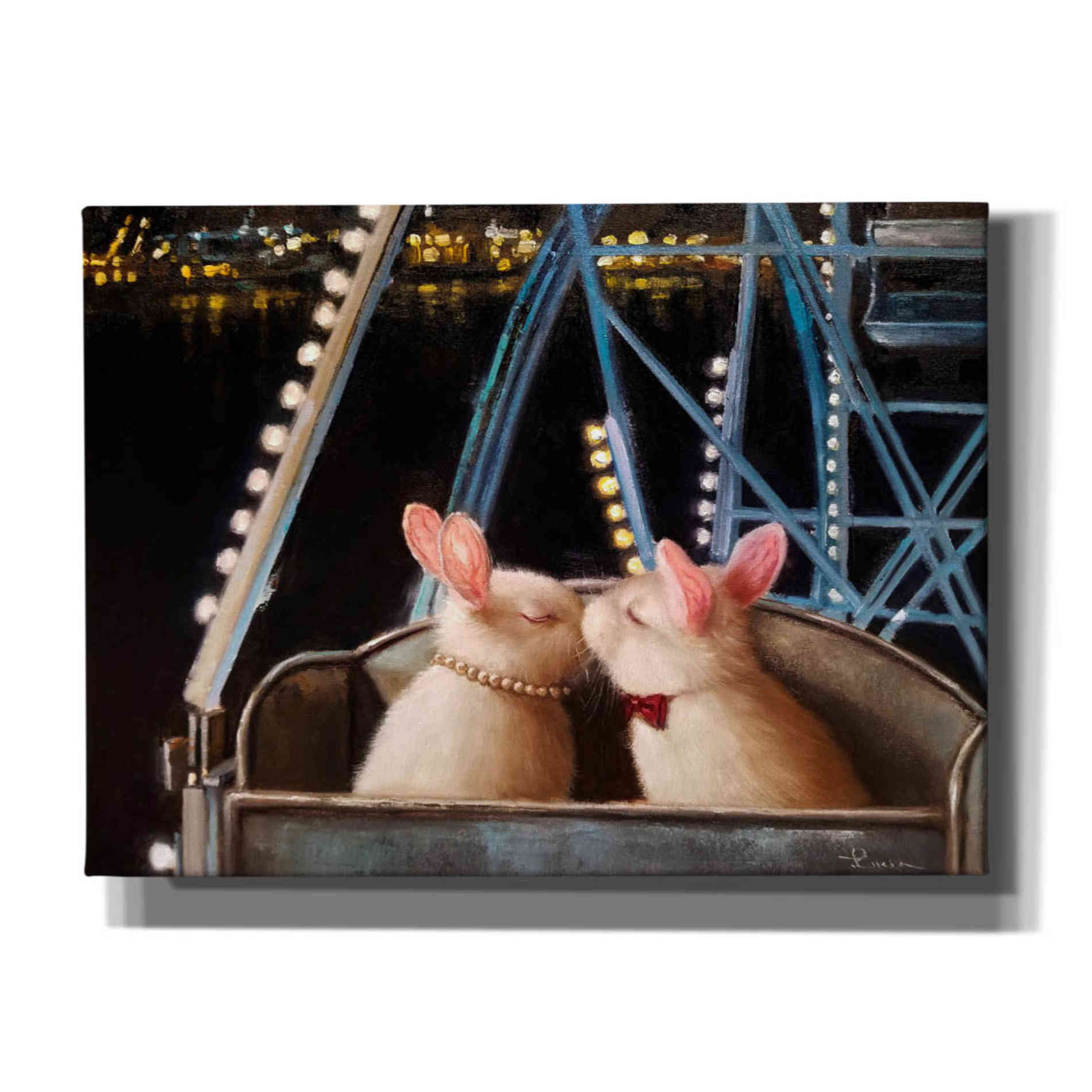 'First Kiss' by Lucia Heffernan, Canvas Wall Art