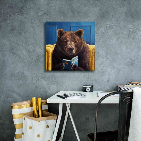 Image of 'Bear Trap' by Lucia Heffernan, Canvas Wall Art,18x18