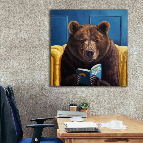 Image of 'Bear Trap' by Lucia Heffernan, Canvas Wall Art,37x37