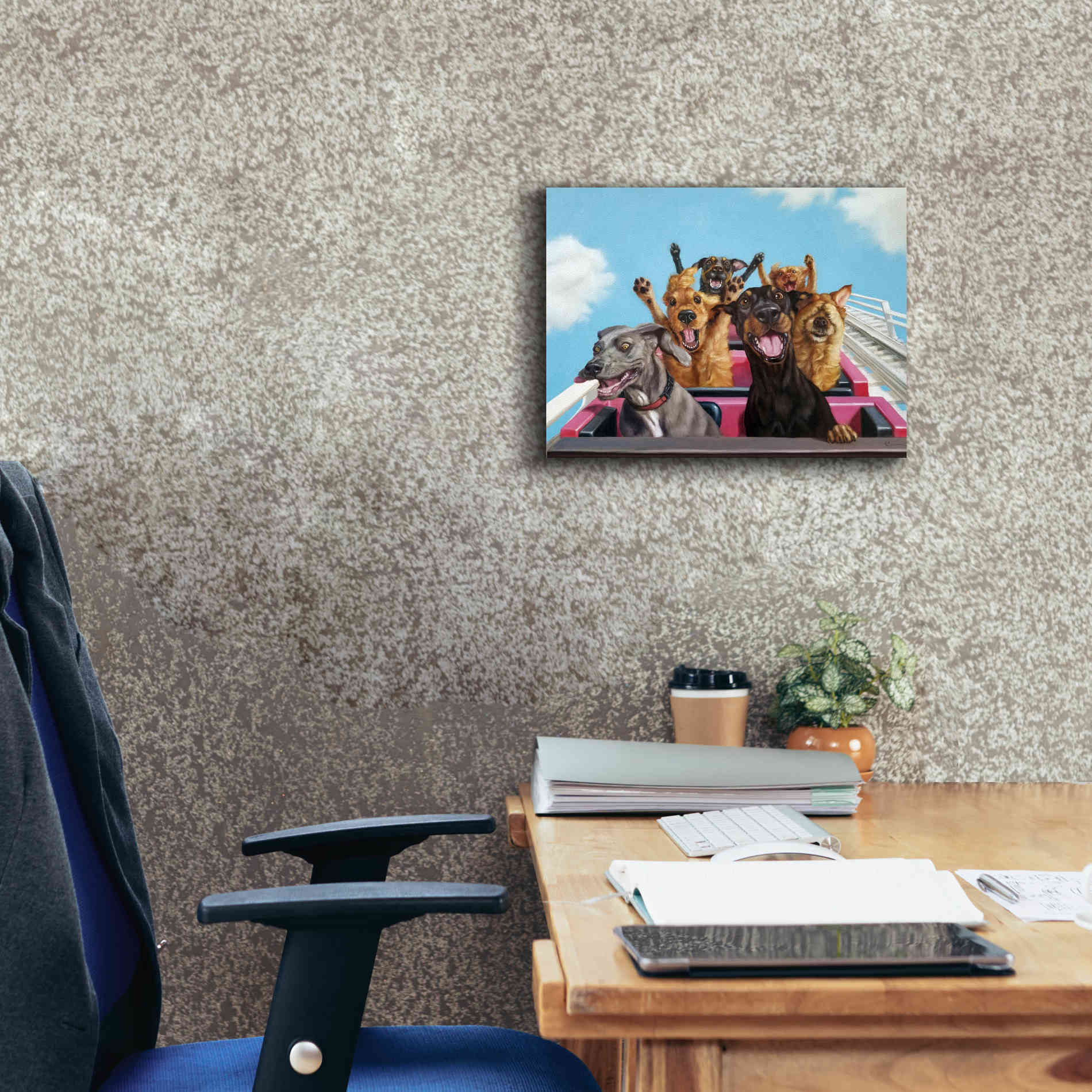 'Thrill Seekers' by Lucia Heffernan, Canvas Wall Art,16x12