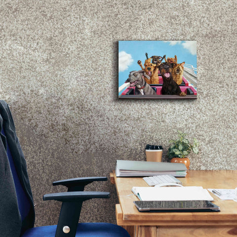 Image of 'Thrill Seekers' by Lucia Heffernan, Canvas Wall Art,16x12