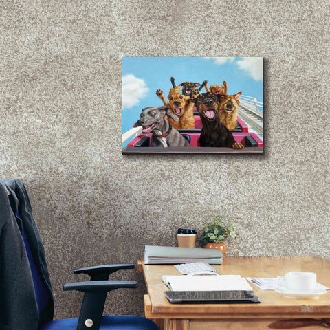 Image of 'Thrill Seekers' by Lucia Heffernan, Canvas Wall Art,26x18