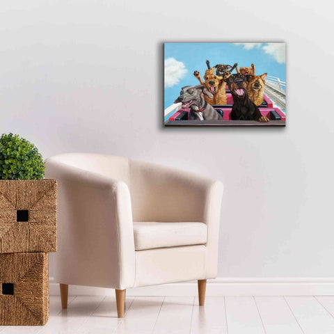 Image of 'Thrill Seekers' by Lucia Heffernan, Canvas Wall Art,26x18