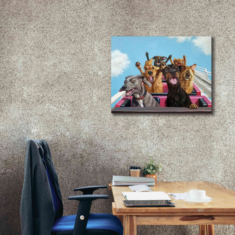 Image of 'Thrill Seekers' by Lucia Heffernan, Canvas Wall Art,34x26