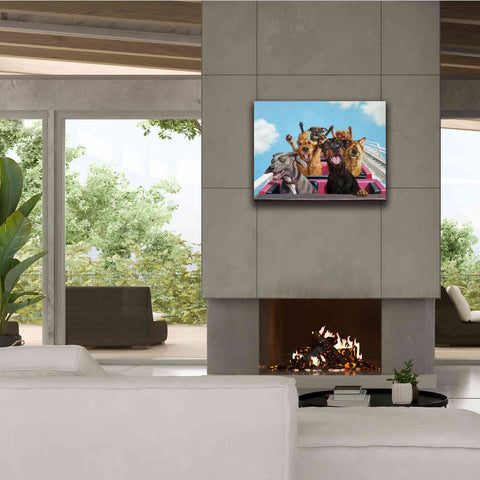 Image of 'Thrill Seekers' by Lucia Heffernan, Canvas Wall Art,34x26