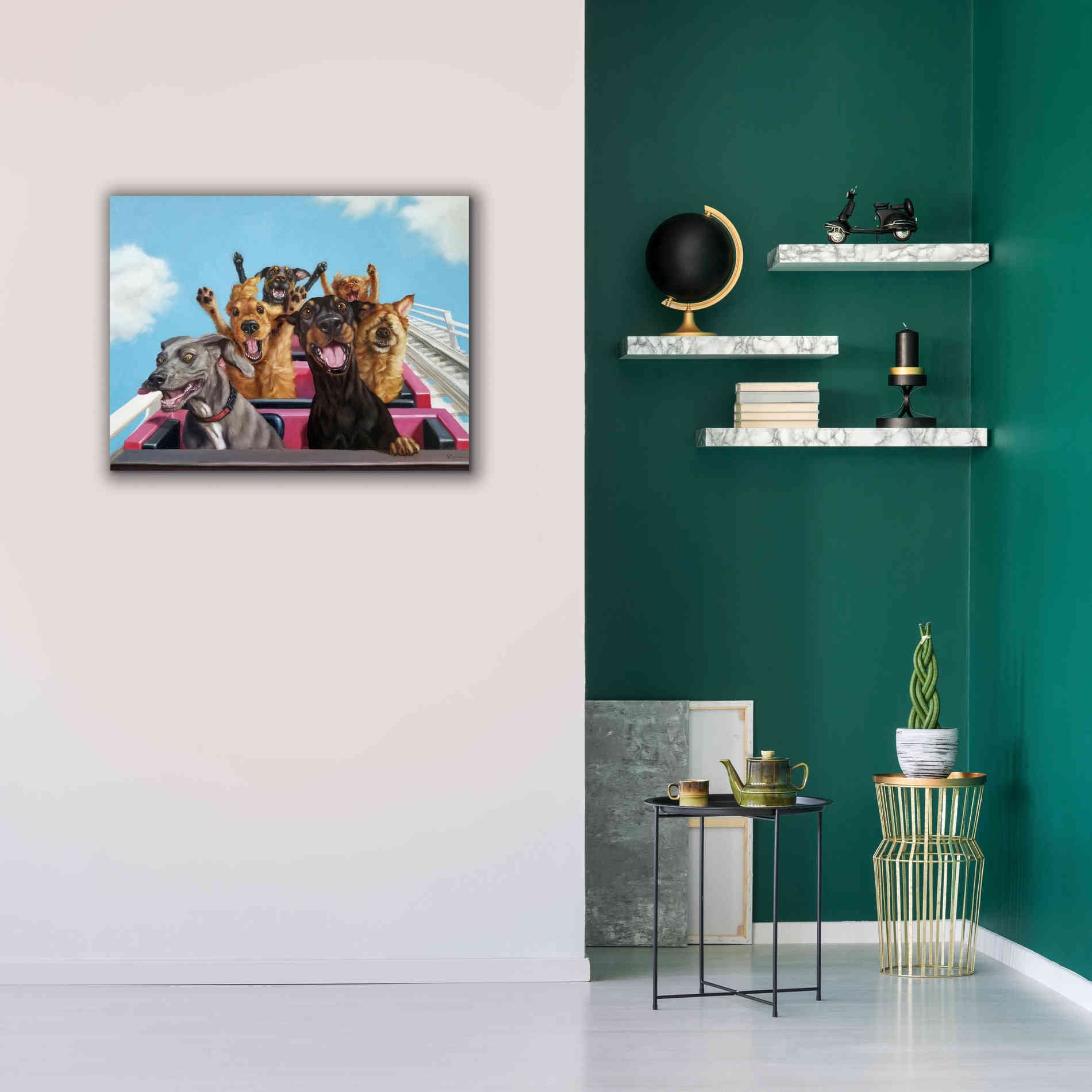 'Thrill Seekers' by Lucia Heffernan, Canvas Wall Art,34x26