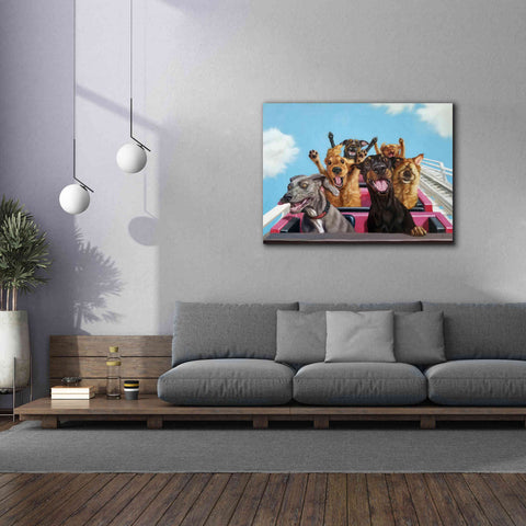 Image of 'Thrill Seekers' by Lucia Heffernan, Canvas Wall Art,54x40