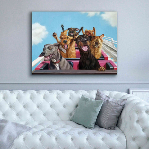 Image of 'Thrill Seekers' by Lucia Heffernan, Canvas Wall Art,54x40