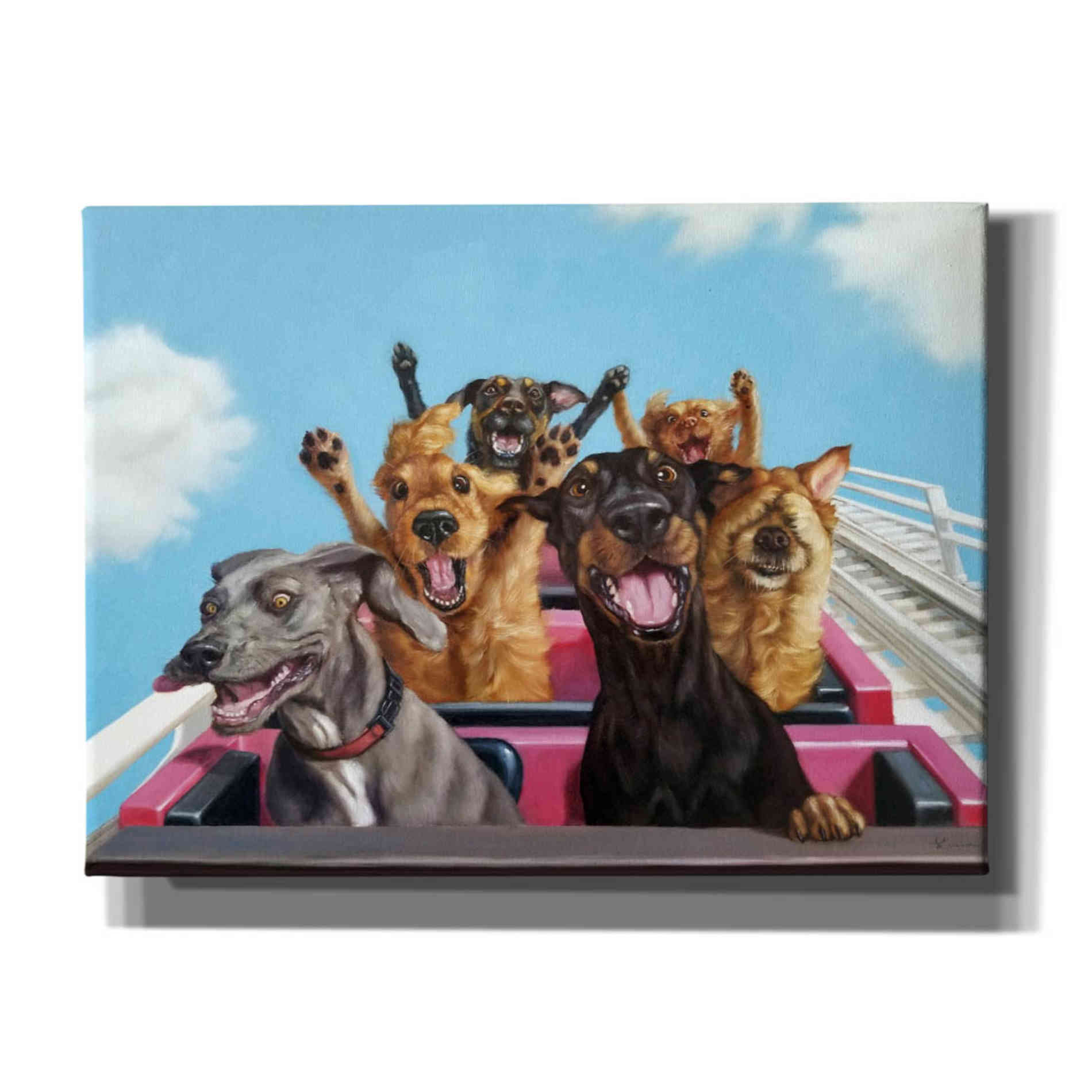 'Thrill Seekers' by Lucia Heffernan, Canvas Wall Art