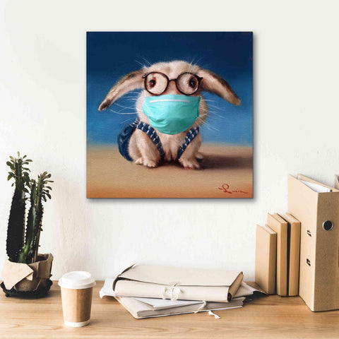 Image of 'Back To School - Mask' by Lucia Heffernan, Canvas Wall Art,18x18