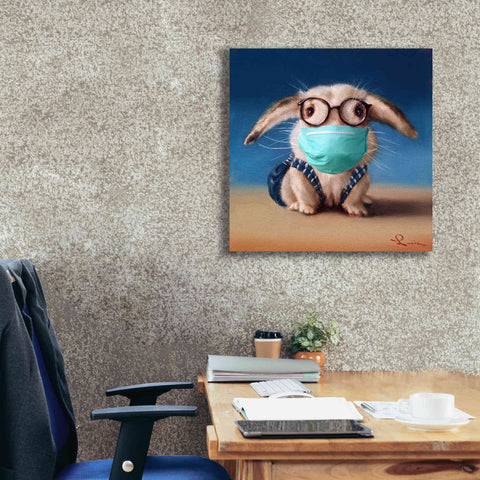 Image of 'Back To School - Mask' by Lucia Heffernan, Canvas Wall Art,26x26