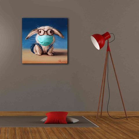 Image of 'Back To School - Mask' by Lucia Heffernan, Canvas Wall Art,26x26