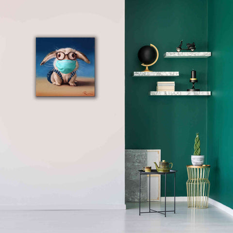 Image of 'Back To School - Mask' by Lucia Heffernan, Canvas Wall Art,26x26