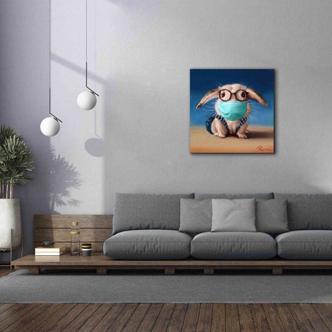 Image of 'Back To School - Mask' by Lucia Heffernan, Canvas Wall Art,37x37