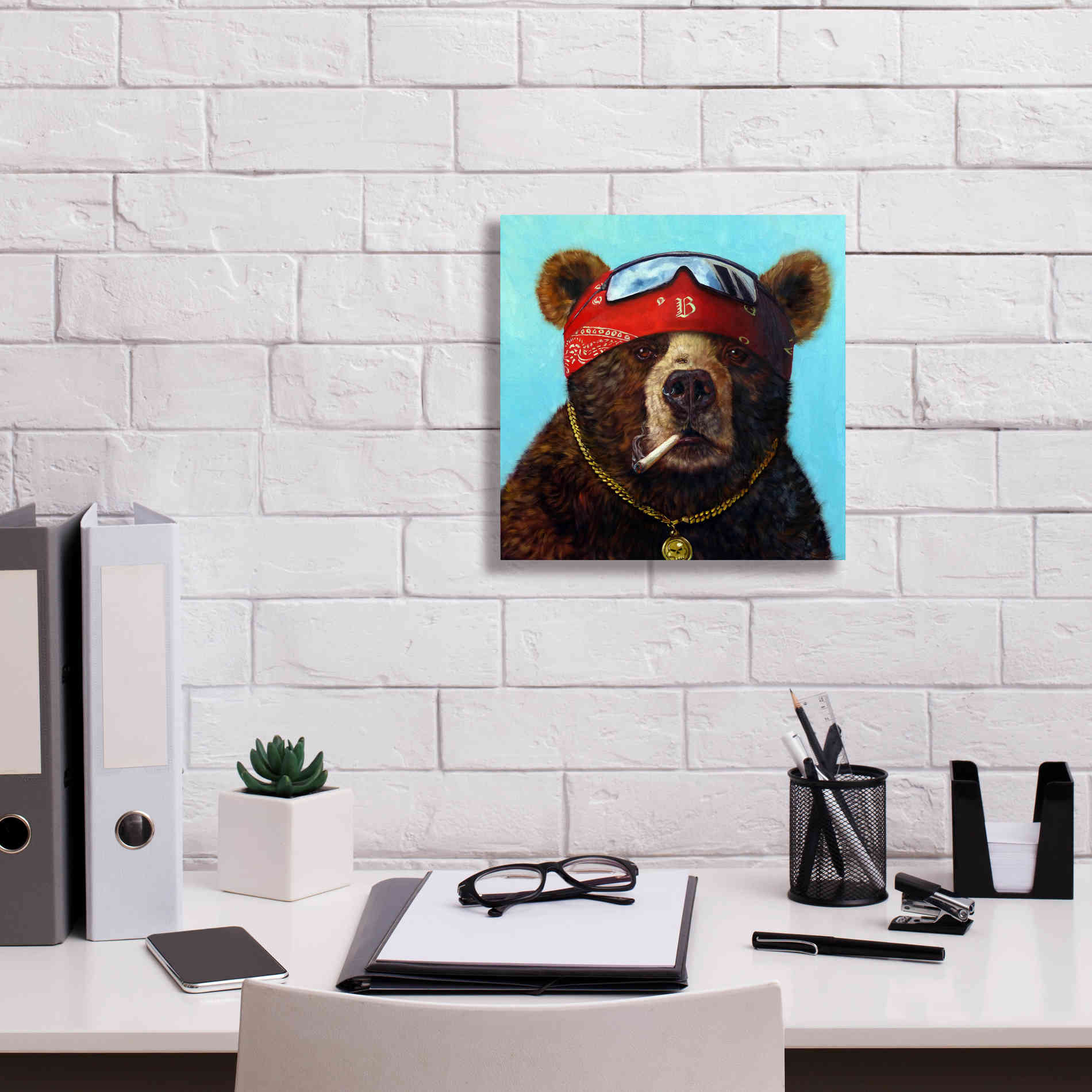 'Half Baked' by Lucia Heffernan, Canvas Wall Art,12x12