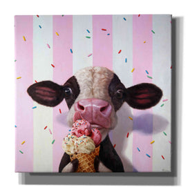 'Mooo-Licious' by Lucia Heffernan, Canvas Wall Art