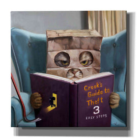 'Cat Burglar 2' by Lucia Heffernan, Canvas Wall Art