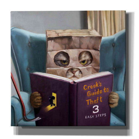 Image of 'Cat Burglar 2' by Lucia Heffernan, Canvas Wall Art
