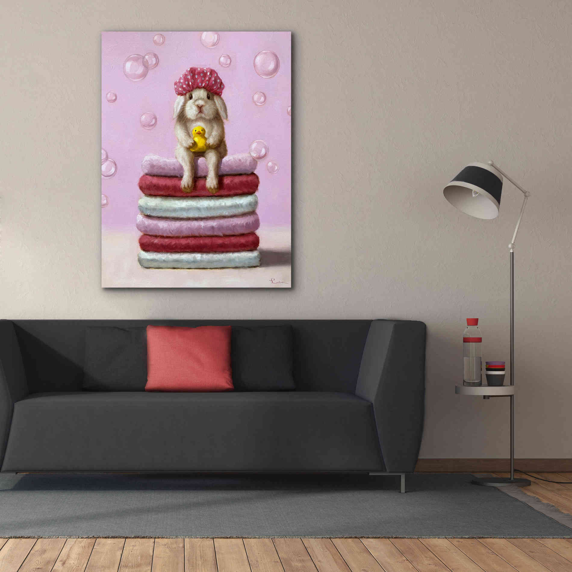 'Bath Day' by Lucia Heffernan, Canvas Wall Art,40x54