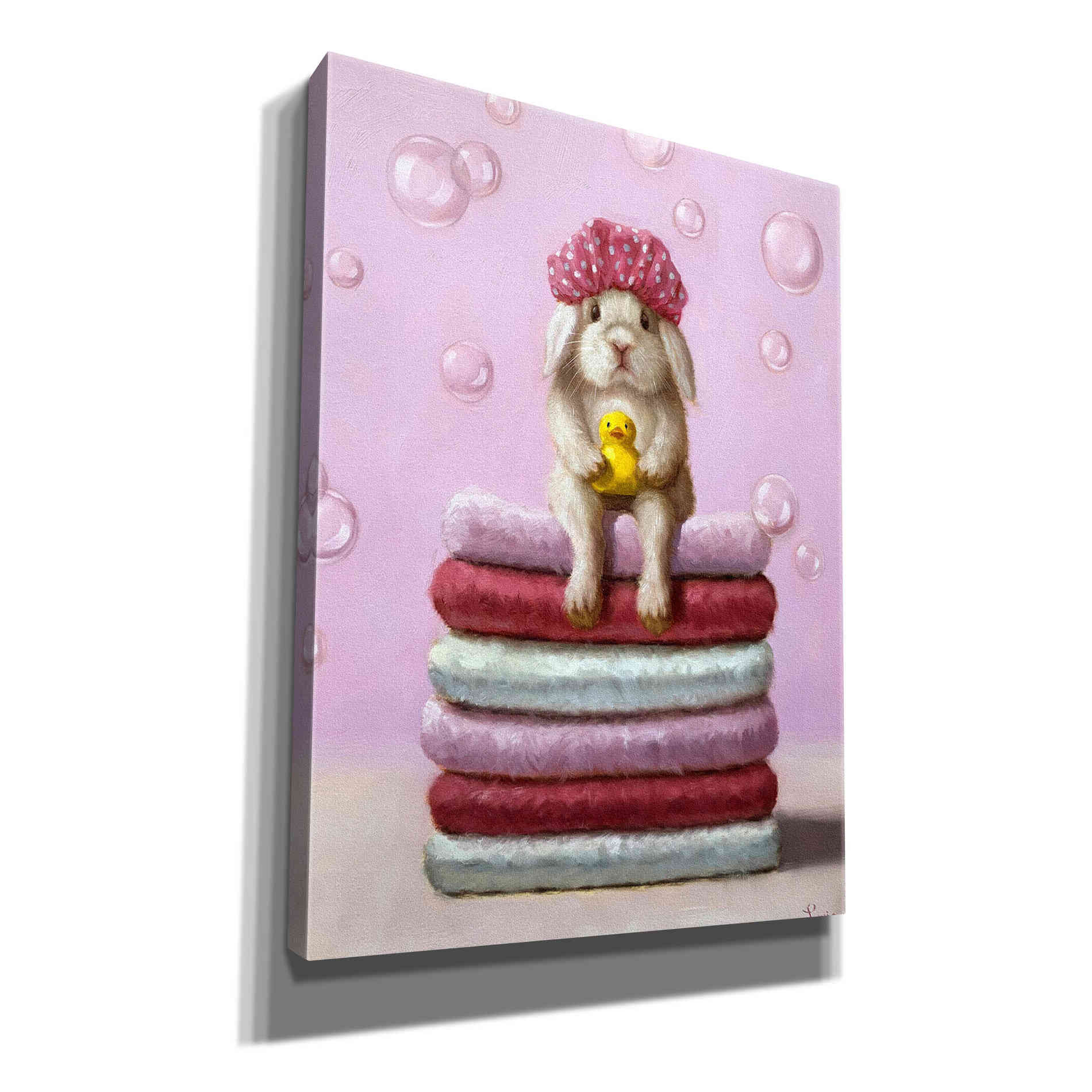 'Bath Day' by Lucia Heffernan, Canvas Wall Art