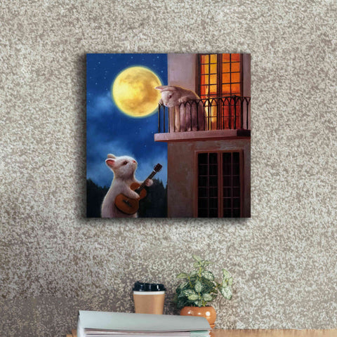 Image of 'Moonlight Serenade' by Lucia Heffernan, Canvas Wall Art,18x18