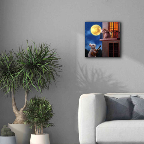 Image of 'Moonlight Serenade' by Lucia Heffernan, Canvas Wall Art,18x18