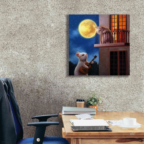 Image of 'Moonlight Serenade' by Lucia Heffernan, Canvas Wall Art,26x26